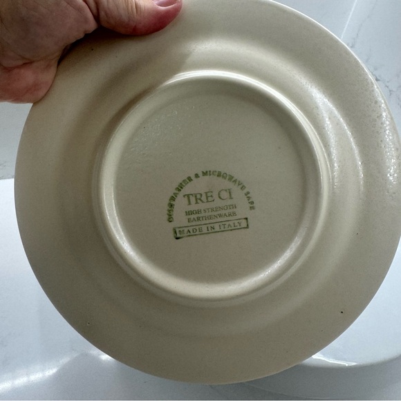 Tre Ci 8.5” High Strength Earthenware Plate Replacement - Picture 5 of 7